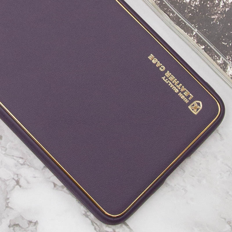 Фото Кожаный чехол Xshield для Xiaomi 14 Pro (Фиолетовый / Dark Purple) на vchehle.ua