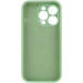 Чехол Silicone Case Full Camera Protective (AA) NO LOGO для Apple iPhone 14 Pro Max (6.7") (Зеленый / Pistachio) в магазине vchehle.ua