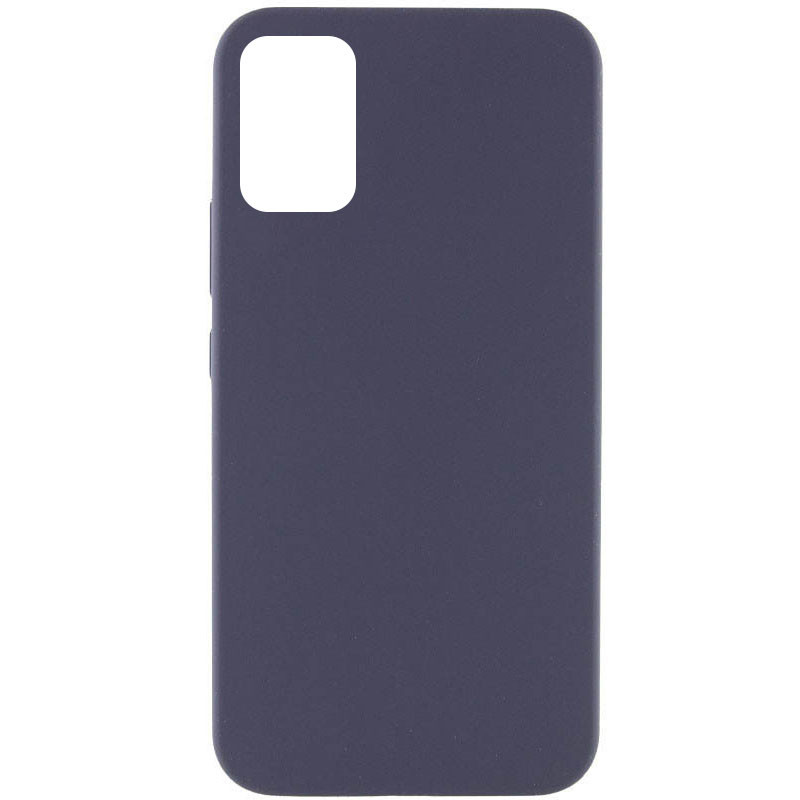 Чохол Silicone Cover Lakshmi (AAA) на Samsung Galaxy A51 4G (Сірий / Dark Gray)