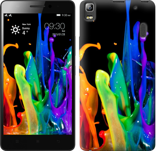 

Чохол бризки фарби на Lenovo A7000 381299