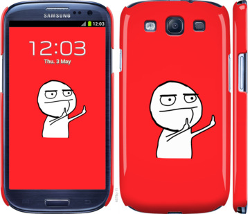 

Чехол Мем для Samsung Galaxy S3 Duos I9300i 811400
