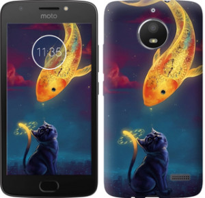 Чехол Кошкин сон для Motorola Moto E4