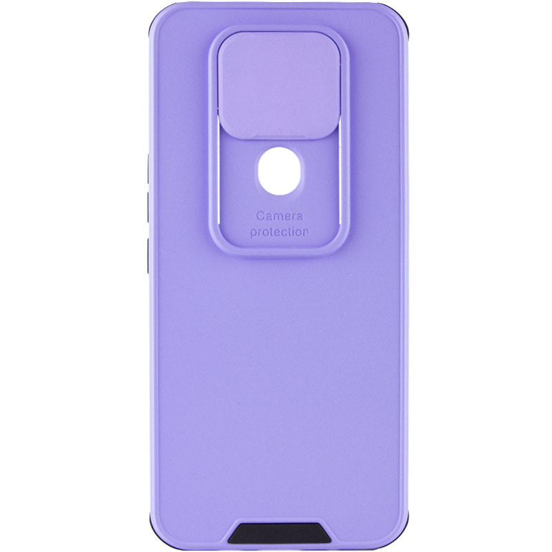 Фото TPU+PC чехол Lens series для TECNO Spark 6 (Сиреневый) на vchehle.ua