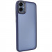 Чехол TPU+PC Lyon Frosted для Samsung Galaxy A07 (Navy Blue)