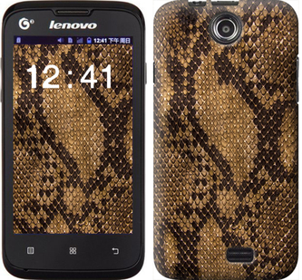 

Чехол Змеиная кожа для Lenovo A300 341698