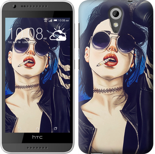

Чохол Дівчина на стилі на HTC Desire 620 643704
