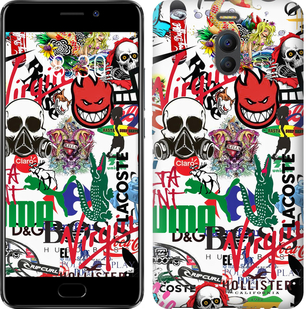 

Чохол Many different logos на Meizu M6 Note 638056