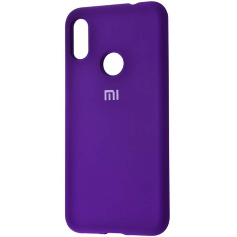 

Чехол Silicone Cover Full Protective (AA) для Xiaomi Mi 8 (Фиолетовый / Purple) 761623