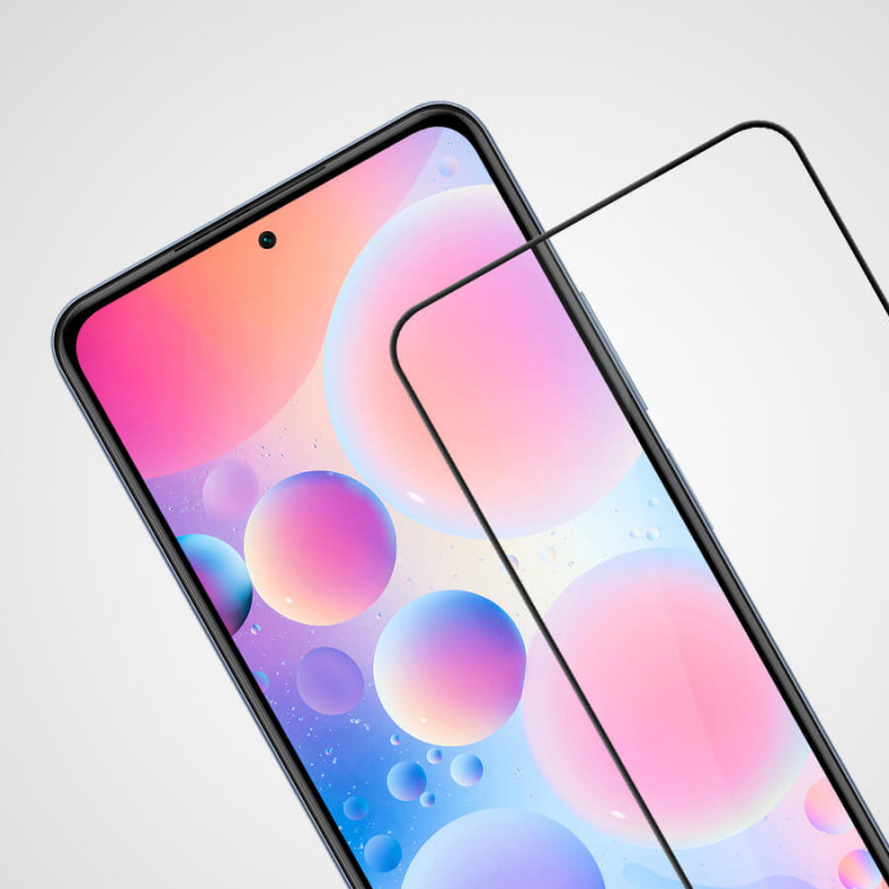 Захисне скло Nillkin (CP+PRO) на Xiaomi Redmi K40/K40 Pro/K40 Pro+/Poco F3/Mi 11i (Чорний) в магазині vchehle.ua