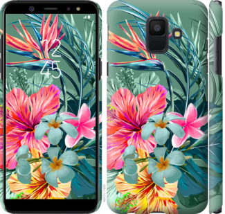 

Чехол Тропические цветы v1 для Samsung Galaxy A6 2018 844838