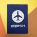 Обложка для паспорта Air Traveling