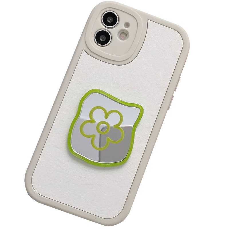 Фото Держатель для телефона Popsocket Mirror is fun (Green flower) в магазине vchehle.ua