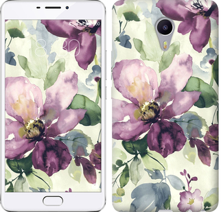 

Чохол Квіти аквареллю на Meizu M3 Max 296720