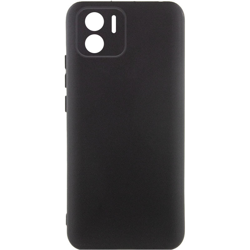Чохол TPU GETMAN Liquid Silk Full Camera на Xiaomi Redmi A1 / A2 (Чорний / Black)