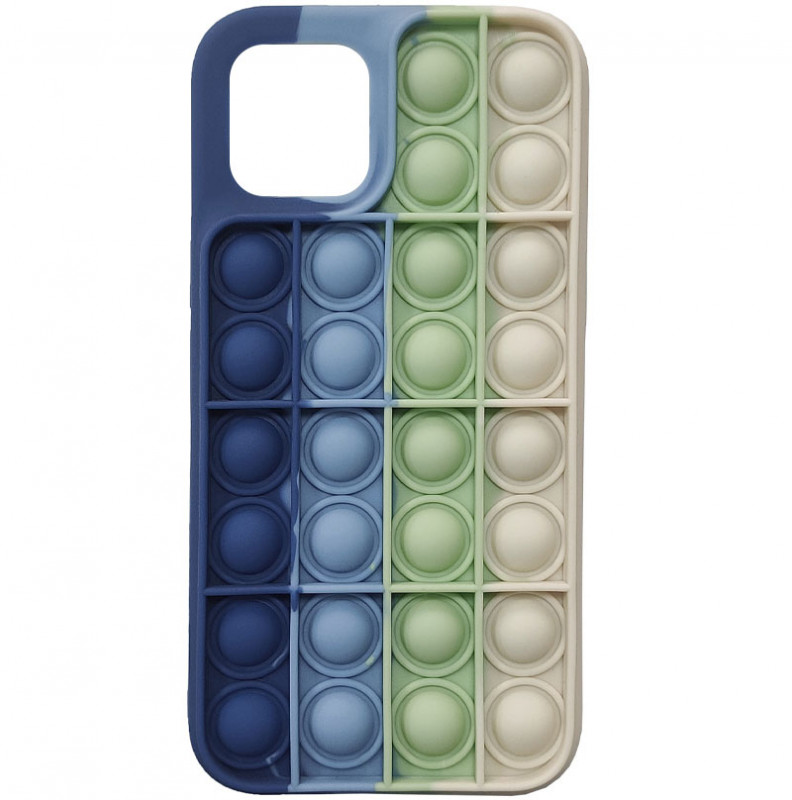 

Силіконовий 3D чохол-антистрес Pop it на Apple iPhone 11 (6.1") (6) 1160196
