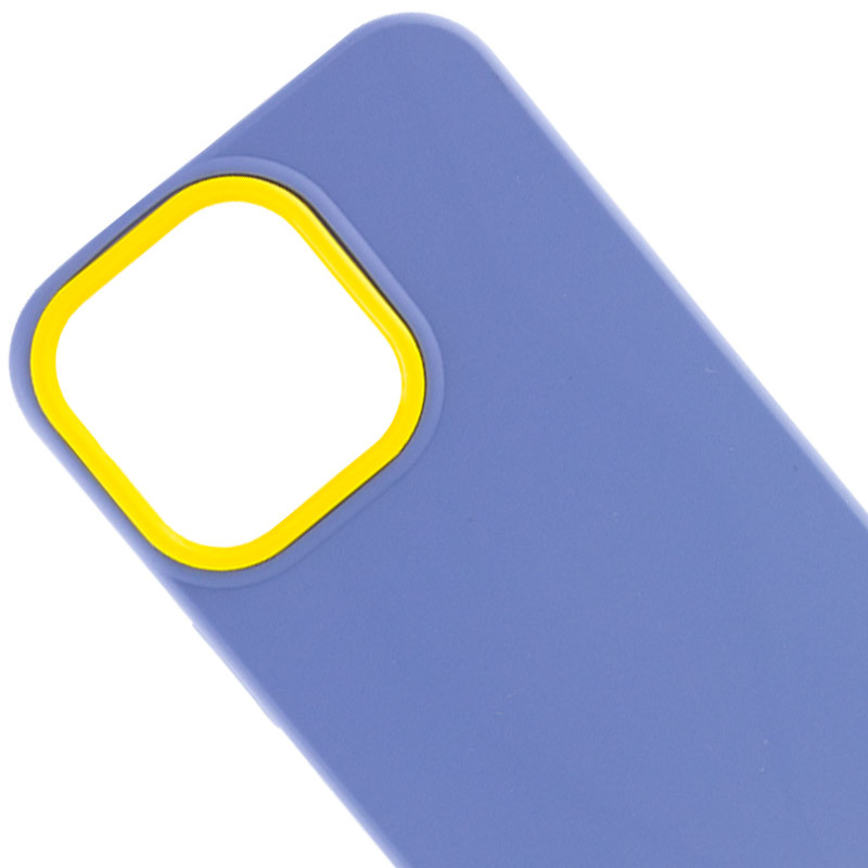 Фото Чехол TPU+PC Bichromatic для Apple iPhone 13 Pro Max (6.7") (Blue / Yellow) на vchehle.ua