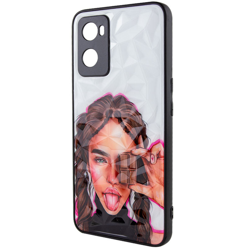 TPU+PC чохол Prisma Ladies на Oppo A57s / A77s (Chocolate) в магазині vchehle.ua