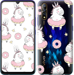 

Чехол Единорожки для Vivo V17 Neo 830540