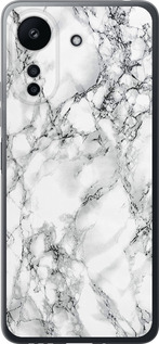 Чехол Мрамор белый для Xiaomi Redmi 13C