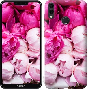 Чехол Розовые пионы для Huawei Y7 2019