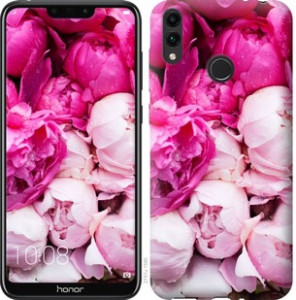 Чохол Рожеві півонії для  Huawei Y7 Prime (2019)