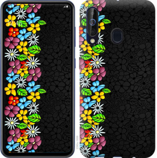 

Чохол квітковий орнамент на Samsung Galaxy A60 2019 A606F 742464
