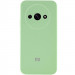 Чохол Silicone Cover Lakshmi Full Camera (AAA) with Logo на Xiaomi Redmi A3 (М'ятний / Mint)