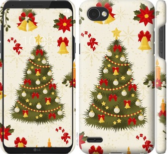 

Чехол Новогодняя елка для LG Q6 759871
