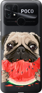 

Чохол Мопс і кавун на Xiaomi Poco C40 1502082