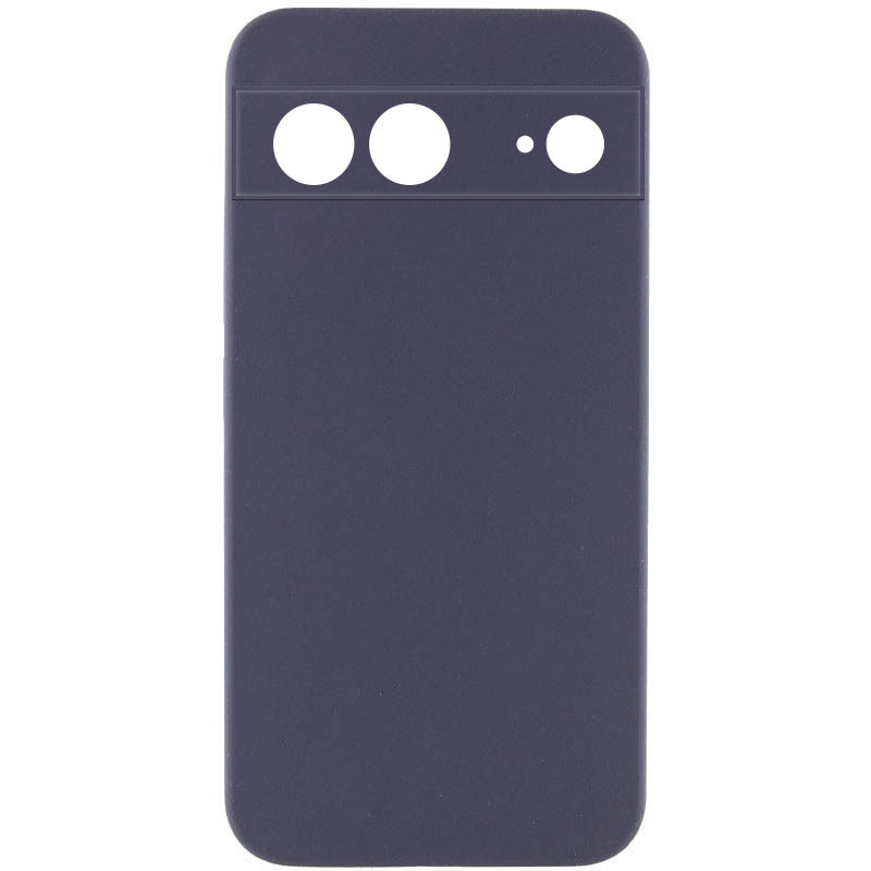 Чехол Silicone Cover Lakshmi Full Camera (AAA) для Google Pixel 8 (Серый / Dark Gray)