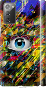 Чехол Абстрактный глаз для Samsung Galaxy Note 20