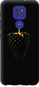 Чехол Черная клубника для Motorola G9 Play
