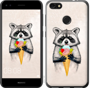 

Чехол Енотик с мороженым для Huawei P9 Lite mini 801318