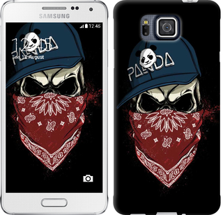 

Чехол Череп в кепке для Samsung Galaxy Alpha G850F 357805
