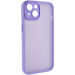 TPU+PC чехол Accent для Apple iPhone 13 (6.1") (White / Purple)