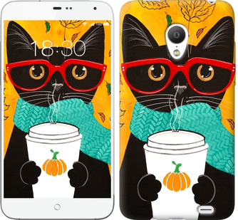 

Чохол Осінній кіт на Meizu MX3 639749