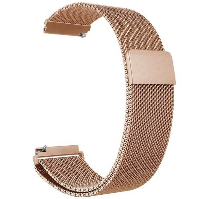 

Ремінець Milanese Loop для Xiaomi Amazfit / Samsung 20 mm (rose_gold) 904506