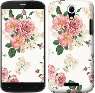 

Чехол цветочные обои v1 для Doogee Y100X 642544