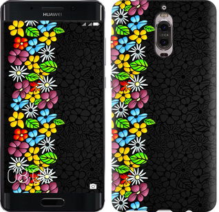 

Чехол цветочный орнамент для Huawei Mate 9 Pro 651843