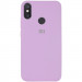 Чехол Silicone Cover Full Protective (AA) для Xiaomi Mi 8 (Сиреневый / Lilac)