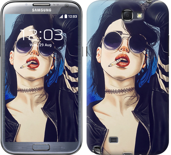 

Чохол Дівчина на стилі на Samsung Galaxy Note 2 N7100 643646