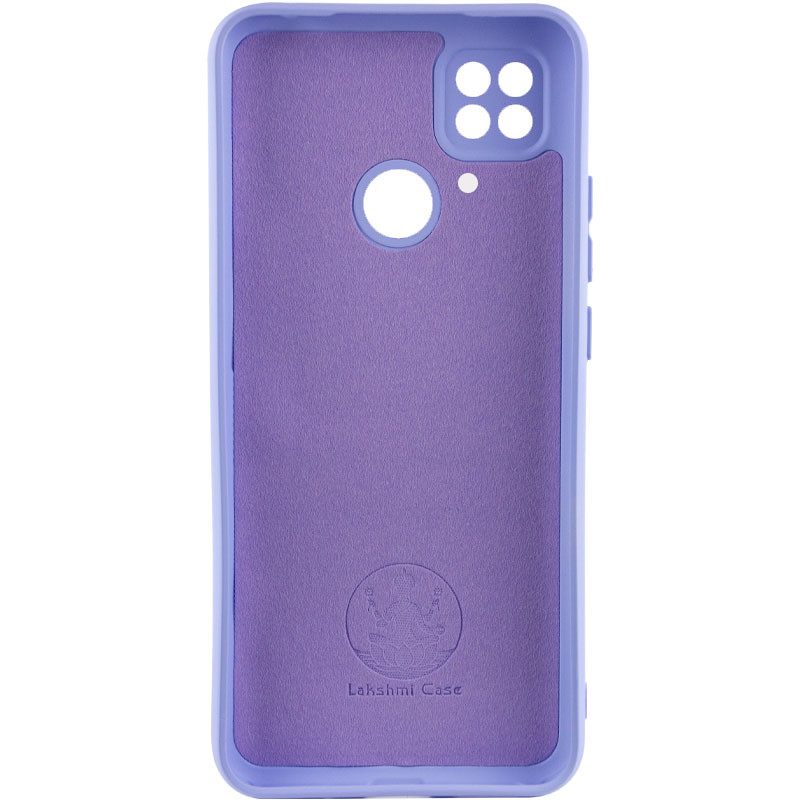 Фото Чехол Silicone Cover Lakshmi Full Camera (AA) для Xiaomi Redmi 10C (Сиреневый / Dasheen) на vchehle.ua