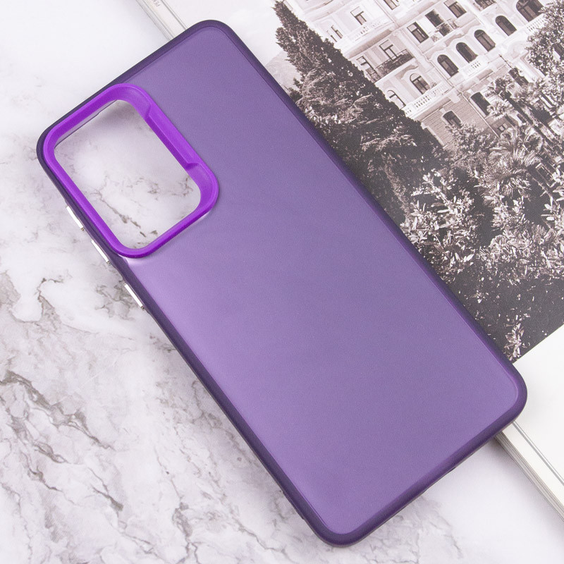 Фото TPU+PC чохол Magic glow with protective edge на Samsung Galaxy A33 5G (Purple) на vchehle.ua