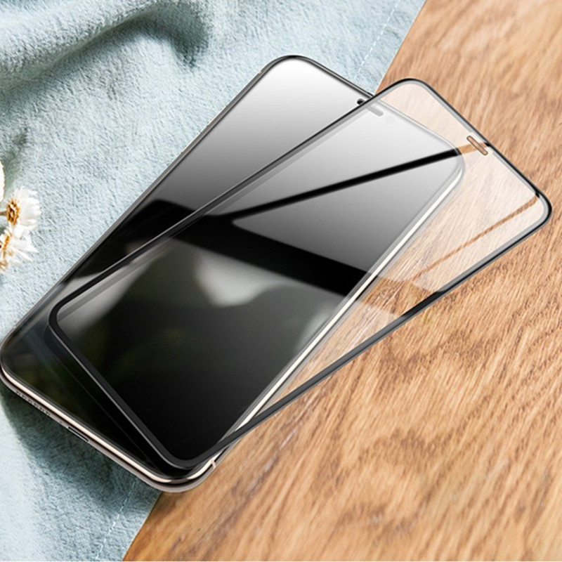 Фото Захисне скло 2.5D CP + (full glue) на Apple iPhone XS Max / 11 Pro Max (6.5") (Чорний) в маназині vchehle.ua