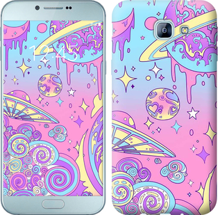 

Чохол Рожева галактика на Samsung Galaxy A8 (2016) A810 633240
