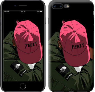 

Чехол logo de yeezy для iPhone 7 plus (5.5") 630055