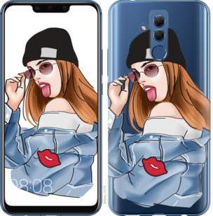 

Чохол Дівчина v3 на Huawei Mate 20 Lite 843172