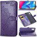 Кожаный чехол-книжка Art Case с визитницей для Samsung Galaxy A02 (Фиолетовый) в магазине vchehle.ua