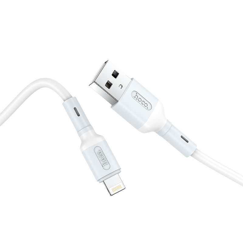 Фото Дата кабель Hoco X65 "Prime" USB to Lightning (1m) (Белый) на vchehle.ua