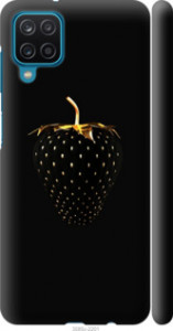 Чохол Чорна полуниця на Samsung Galaxy A12 A125F
